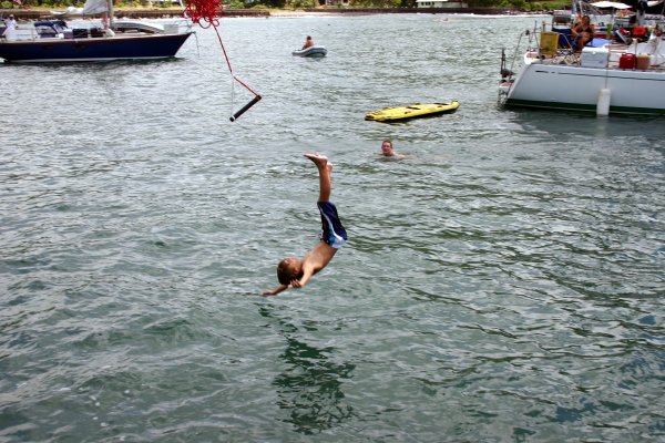 Jake (from Capaz) shows off his skill.